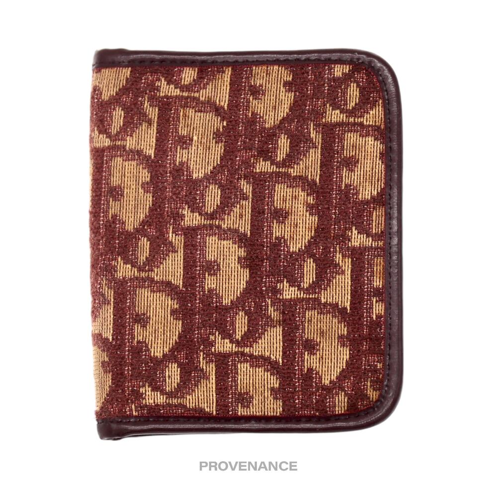๐ด Dior Oblique Trotter Pocket Organizer Wallet - Red